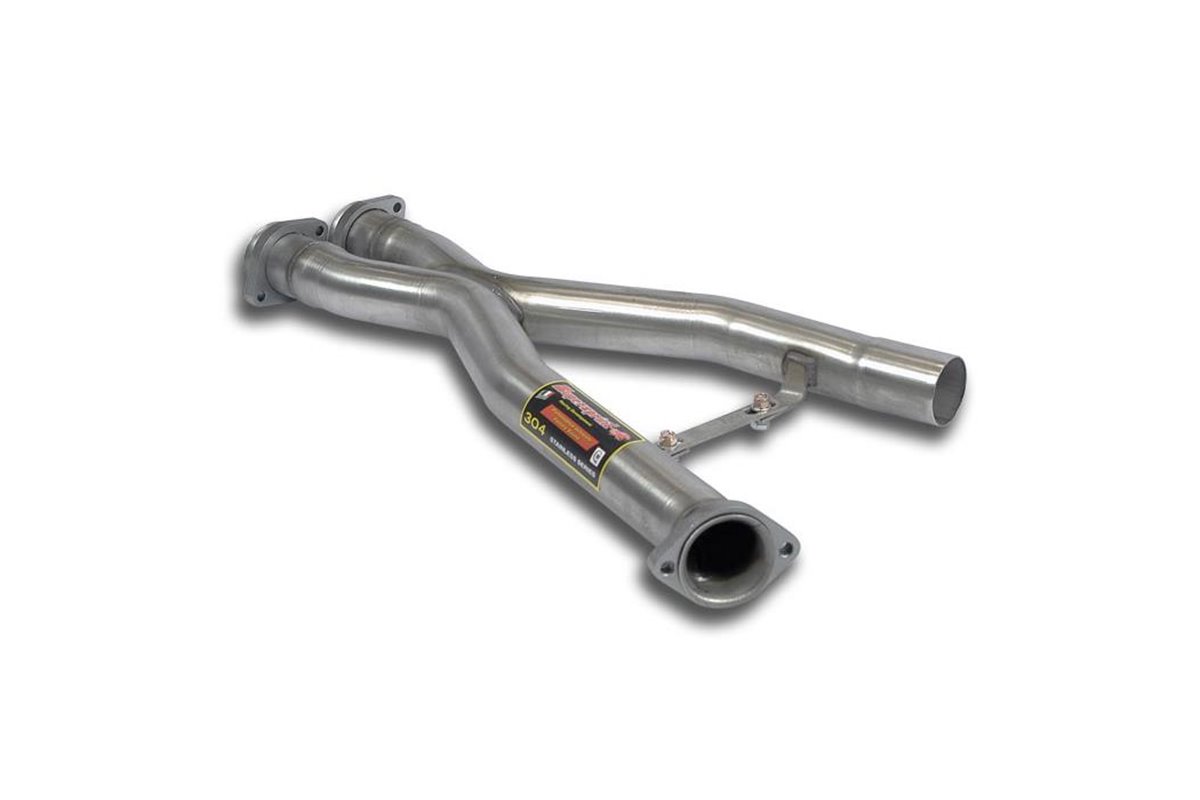 Tubo centrale "X-Pipe"(Sostituisce scarico centrale di serie) per BMW E31 840i V8 (M60) '93 - 10/'94