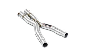 Tubo centrale + "X-Pipe" per BMW E31 850i / 850Ci V12 (Mot. M70 '90 - 10/'94)