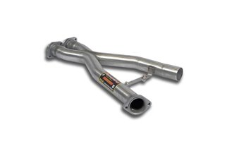Tubo centrale "X-Pipe"(Sostituisce scarico centrale di serie) per BMW E31 850i / 850Ci V12 (Mot. M70 '90 - 10/'94)