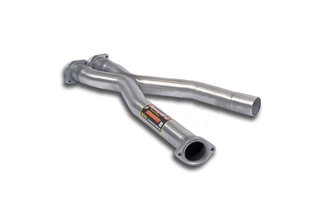 Tubo centrale "X".Sostituisce scarico centrale di serie per BMW E31 850 CSi V12 (S70) '92 - '97