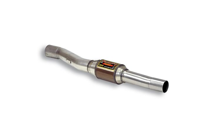 Anteriore destro con catalizzatore metallico 100 CPSI per BMW E31 850Ci V12 (Mot. M73 11/'94 - '99)