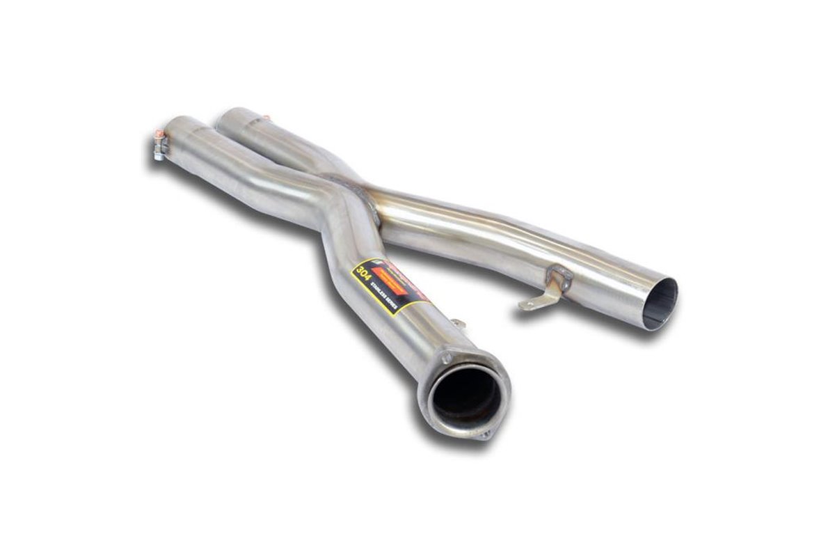 Tubo centrale "X" per BMW E31 840 (Conversione motore S62)