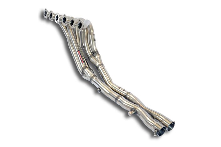 Collettore + "X-Pipe"(Guida a sinistra)100% InoxPer catalizzatore di serie. per BMW Z1 2.5 ' 88 - ' 91