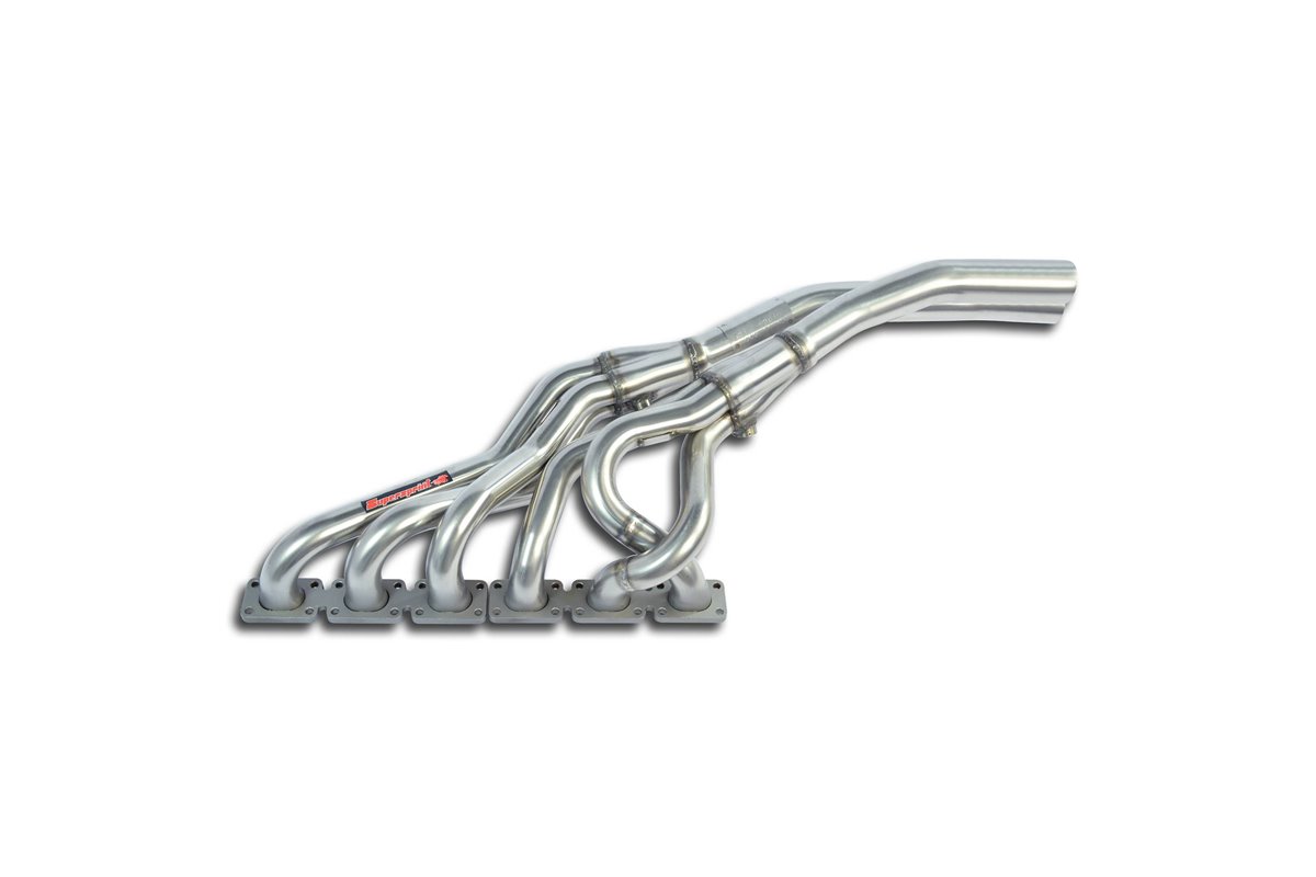 Collettore(Guida a sinistra)acciaio inox per catalizzatore di serie. per BMW Z3 Roadster 2.5i (U.S.A.) ' 99 - ' 00