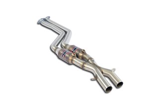 Anteriore con catalizzatore metallico destro + sinistro. per BMW Z3 Roadster 3.0i (M54) '01 - '02