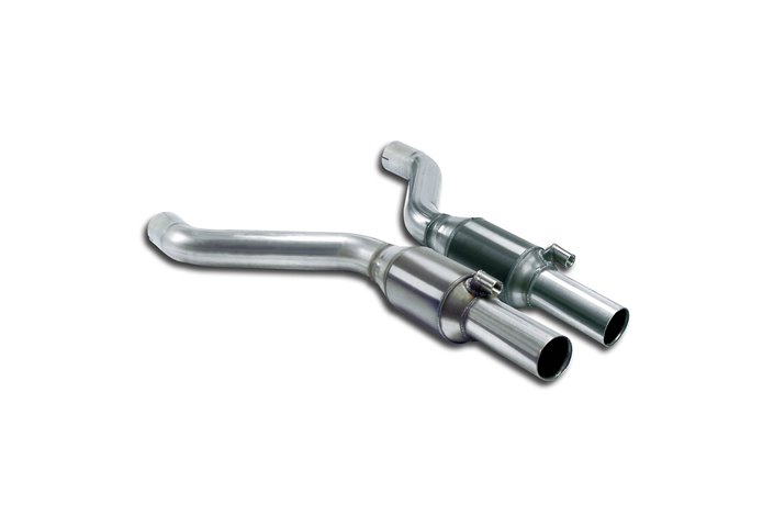 Anteriore con catalizzatore metallico destro + sinistro 100 CPSI  per BMW Z3 Roadster / Coupè - Tutti i modelli (Conversione mot