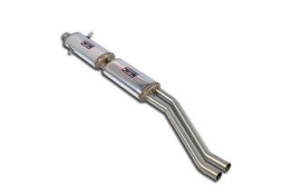Scarico anteriore + centrale destro (2 Silenziatori)Disponibile su richiesta per FERRARI 330 America 4.0L V12 1963 - 1964