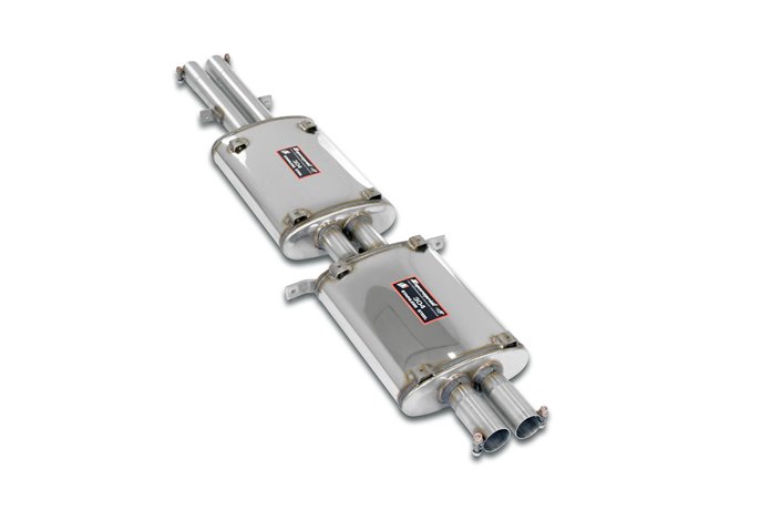 Scarico anteriore + centrale destro (2 Silenziatori) per FERRARI 330 GTS 1966 - 1968