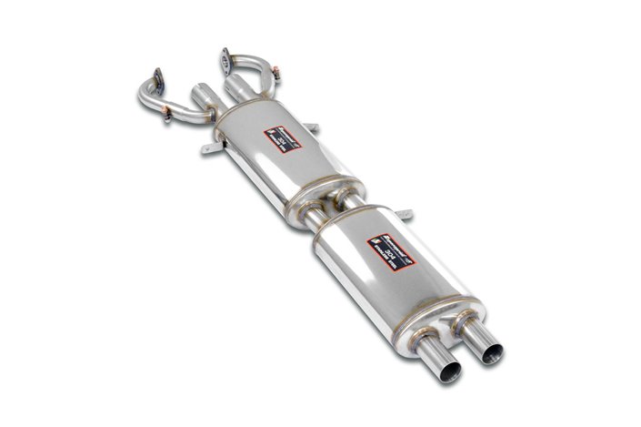 Scarico anteriore + centrale sinistro (2 Silenziatori)Disponibile su richiesta per FERRARI 365 GTS/4 Daytona '69 - '74