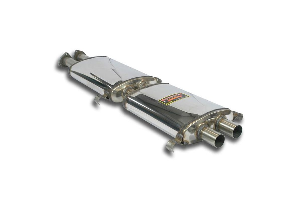 Scarico anteriore + centrale sinistro (2 Silenziatori)Disponibile su richiesta per FERRARI 365 GTC/4  '71 - '73