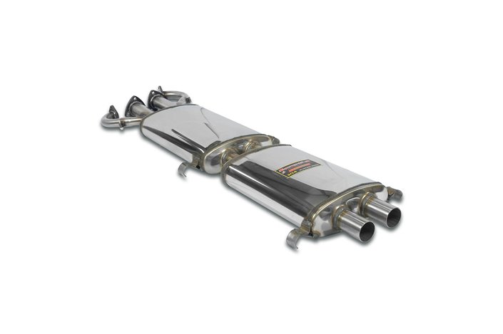 Scarico anteriore + centrale sinistro (2 Silenziatori)  per FERRARI 365 GT4 2+2 '72 - '76