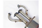 Scarico anteriore + centrale destro (3 Silenziatori)Disponibile su richiesta per FERRARI 400i '79 - '85