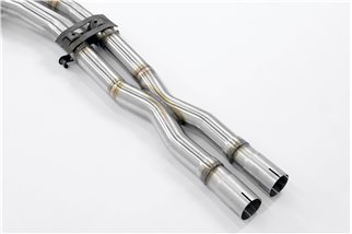 Anteriore "X-Pipe" + Silenziatore centrale per MERCEDES W109 300 SEL (6.3L V8) '67 - '72