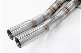 Anteriore "X-Pipe" + Silenziatore centrale per MERCEDES W109 300 SEL (6.3L V8) '67 - '72