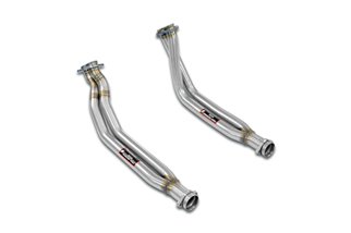 Downpipe destro - sinistro per MERCEDES R107 380 - 420 - 500 SL V8  '80 -'85 (Mod. USA)   