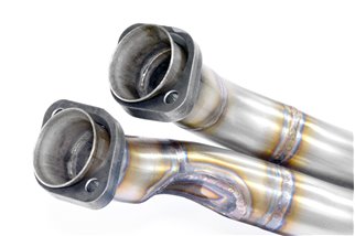 Downpipe destro - sinistro per MERCEDES R107 380 - 420 - 500 SL V8  '80 -'85 (Mod. USA)   