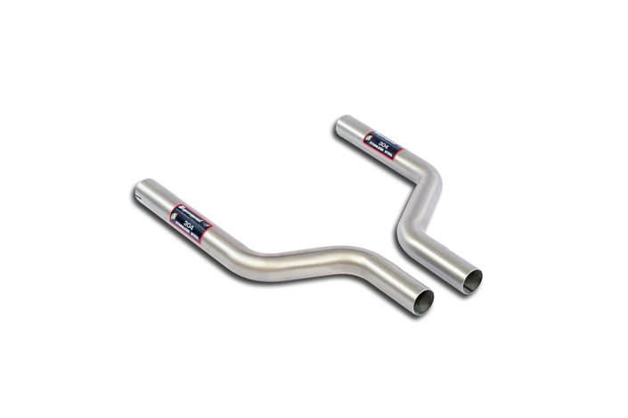 Kit tubi anteriori destro + sinistro per MERCEDES C107 350 SLC V8 '71 -'80 (Mod. USA)