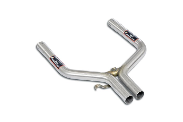 Kit tubi anteriori destro + sinistro per MERCEDES C107 SLC 450 V8  '71 -'80 (Mod. USA)