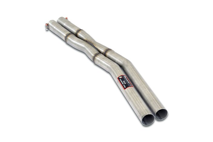 Tubo centrale "X-Pipe" per MERCEDES C107 SLC 450 V8  '71 -'80 (Mod. USA)