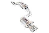 Cat.-Back package - A per MERCEDES 190E 2.6 (166 Hp) '86 - '93 (Dual Pipe)