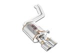 Cat.-Back package - A per MERCEDES 190E 2.6 (166 Hp) '86 - '93 (Dual Pipe)