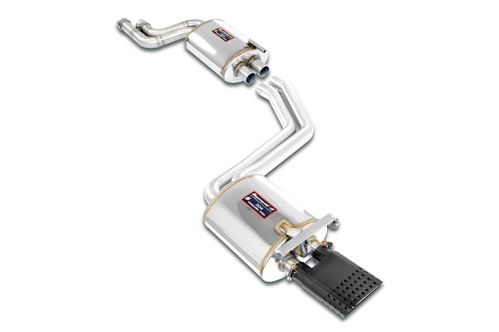 Cat.-Back package - B per MERCEDES 190E 2.6 (166 Hp) '86 - '93 (Dual Pipe)