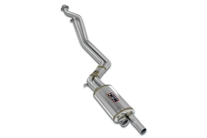 Anteriore(Per collettore di serie) per MERCEDES 190E 2.6 (166 Hp) '86 - '93 (Dual Pipe)