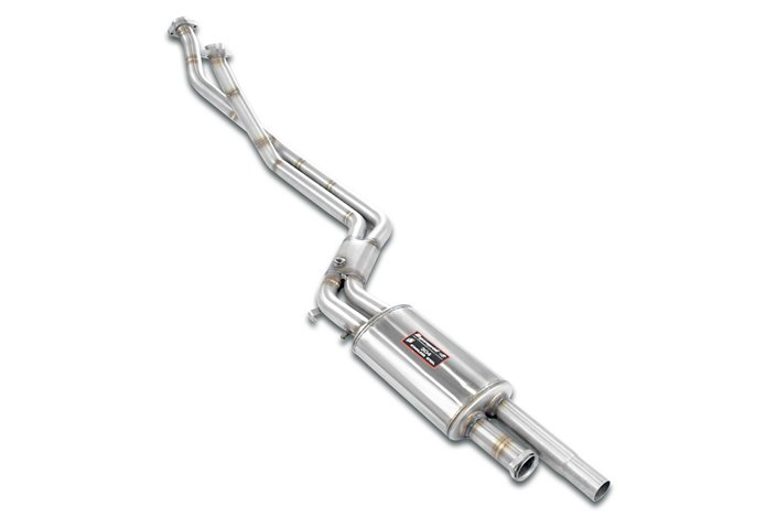 Silenziatore anteriore(Solo guida a destra)  per MERCEDES W124 E 280 24v (M104 - 193 Hp - 197 Hp) '89 - '97