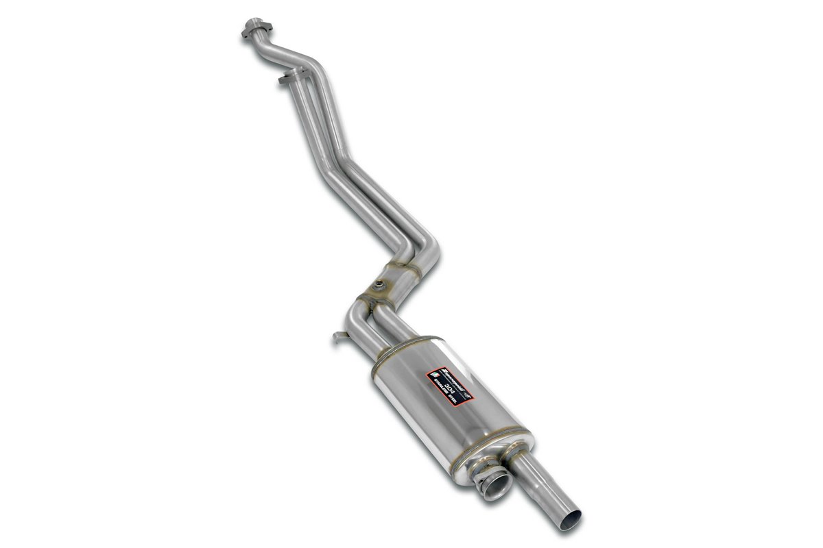 Silenziatore anteriore(Solo guida a sinistra)  per MERCEDES W124 E 320 24v (M104 - 220 Hp) '89 - '97