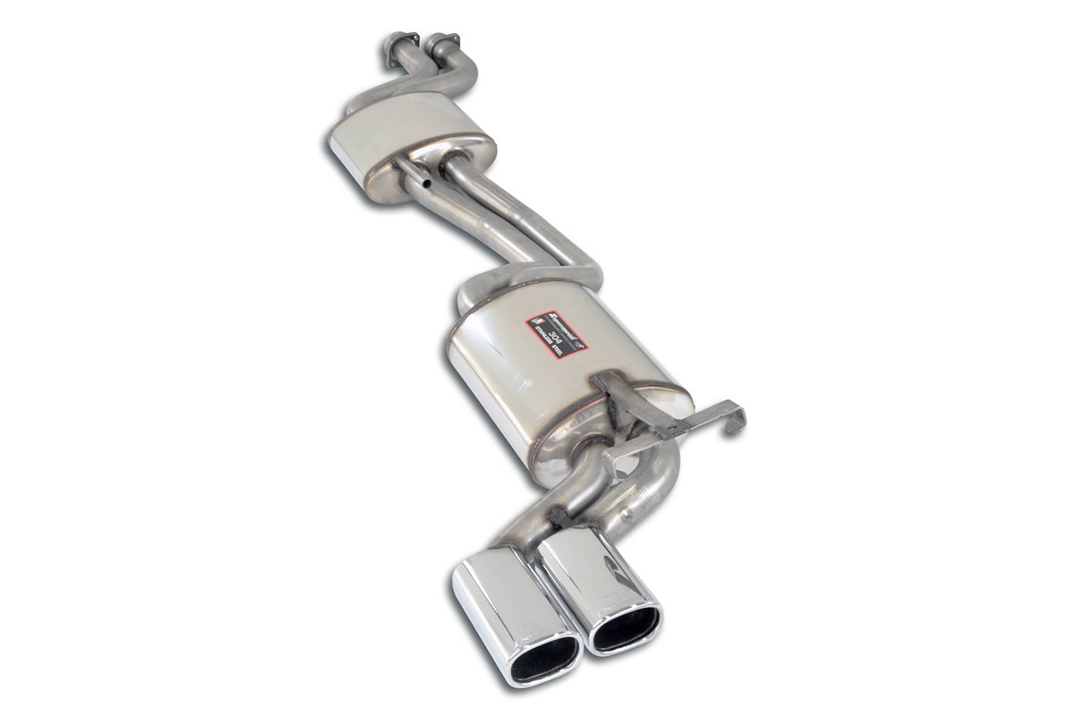 Centrale + posteriore 95x75 "S-Bend" per MERCEDES W124 E 420 V8 (279 Hp) '94 - '95