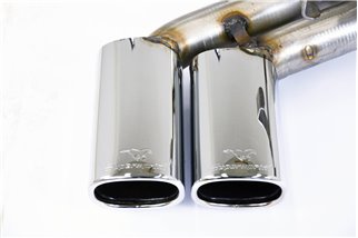 Centrale + posteriore 95x75 "S-Bend" per MERCEDES W124 E 420 V8 (279 Hp) '94 - '95