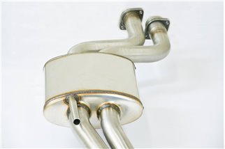 Centrale + posteriore 95x75 "S-Bend" per MERCEDES W124 E 420 V8 (279 Hp) '94 - '95