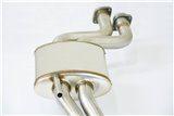 Centrale + posteriore 95x75 "S-Bend" per MERCEDES W124 E 420 V8 (279 Hp) '94 - '95