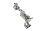 Centrale + posteriore 90x70 "S-Bend" per MERCEDES W124 E 500 V8 (320 Hp - 326 Hp) '94 - '95