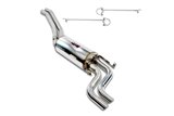 Kit tubi centrali + posteriore, terminali S-Bendparaurti Standard per MERCEDES C126 SEC 380 '80 - '85