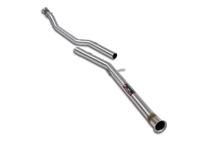 Tubo anteriore + tubo centrale AISI 304 per PEUGEOT 205 1.4i Cabrio "Roland Garros" ' 90 - ' 93