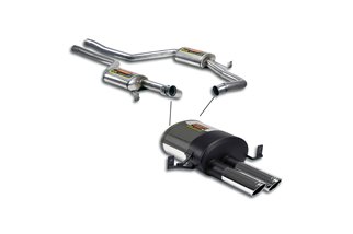 Street performance pack "Cat.-Back", Sport end tips per PORSCHE 928 GTS (5.4L V8 - 350 Hp) '92 - '95