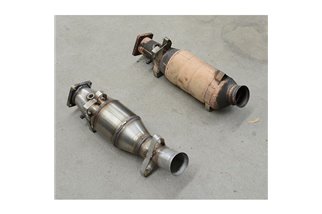 Anteriore con catalizzatore metallico 100 CPSI per PORSCHE 911 Carrera 2/4 Coupè 3.6L (Serie 964) '89 - '94