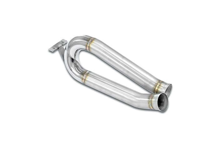 Tubo n. 2 "Q-Pipe"(sostituisce silenziatore di serie dietro ruota posteriore)  per PORSCHE 911 Carrera "America Roadster" 3.6L (