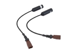 Presa d'aria turbo in carbonio con finitura opaca Eventuri EVE-G9X-CFM-CHG per BMW G9X