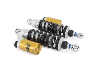 Ammortizzatore ÖHLINS STX 36 Twin HD 215 (340 mm, molle nere) per Harley-Davidson Dyna Wide Glide FXDWG (FXD) 1993 – 1999