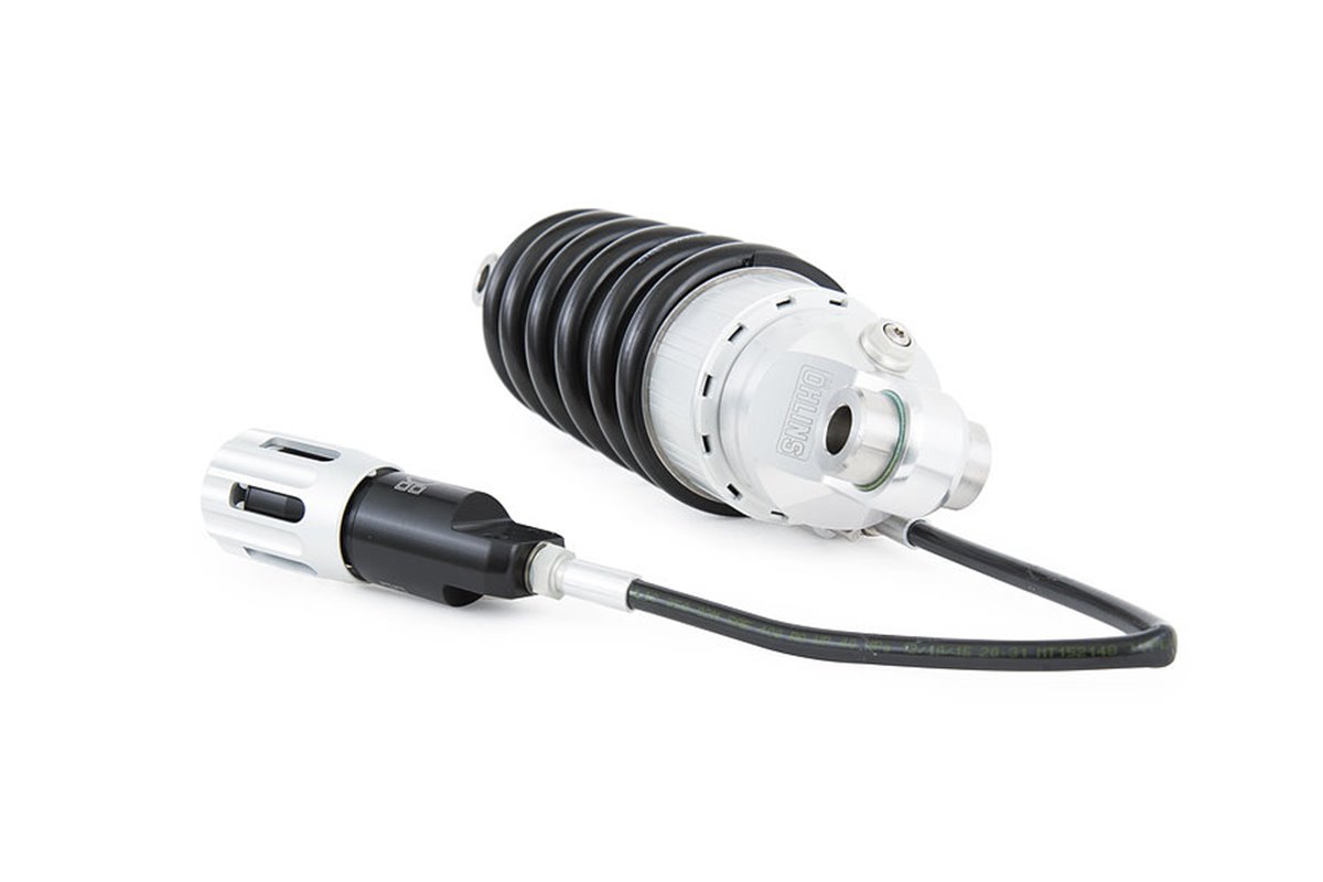 Ammortizzatore ÖHLINS STX 46 Custom & Heritage HD 514 (320,5mm, molle nere) per Harley-Davidson Softail Deluxe 2018 – 2023