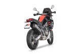 sistema di scarico terminale Tourance Dark in titanio QD Exhaust AAPR0090052 Aprilia Tuareg 660 2022-2024