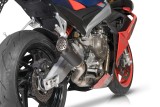 Impianto di Scarico Completo Titanio Gunshot Dark Aprilia Matter RS660 e Tuono 660 QD EXHAUST AAPR0080029