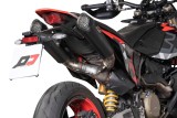 Échappement Dark Matter Tri Cone Double Silencieux QD Exhaust ADUC0670060 Ducati Hypermotard 698