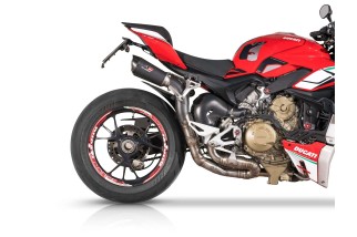 Ligne d'échappement semi-complète QD Exhaust ADUC0650029 pour Ducati Streetfighter V4 Euro 5 2021
