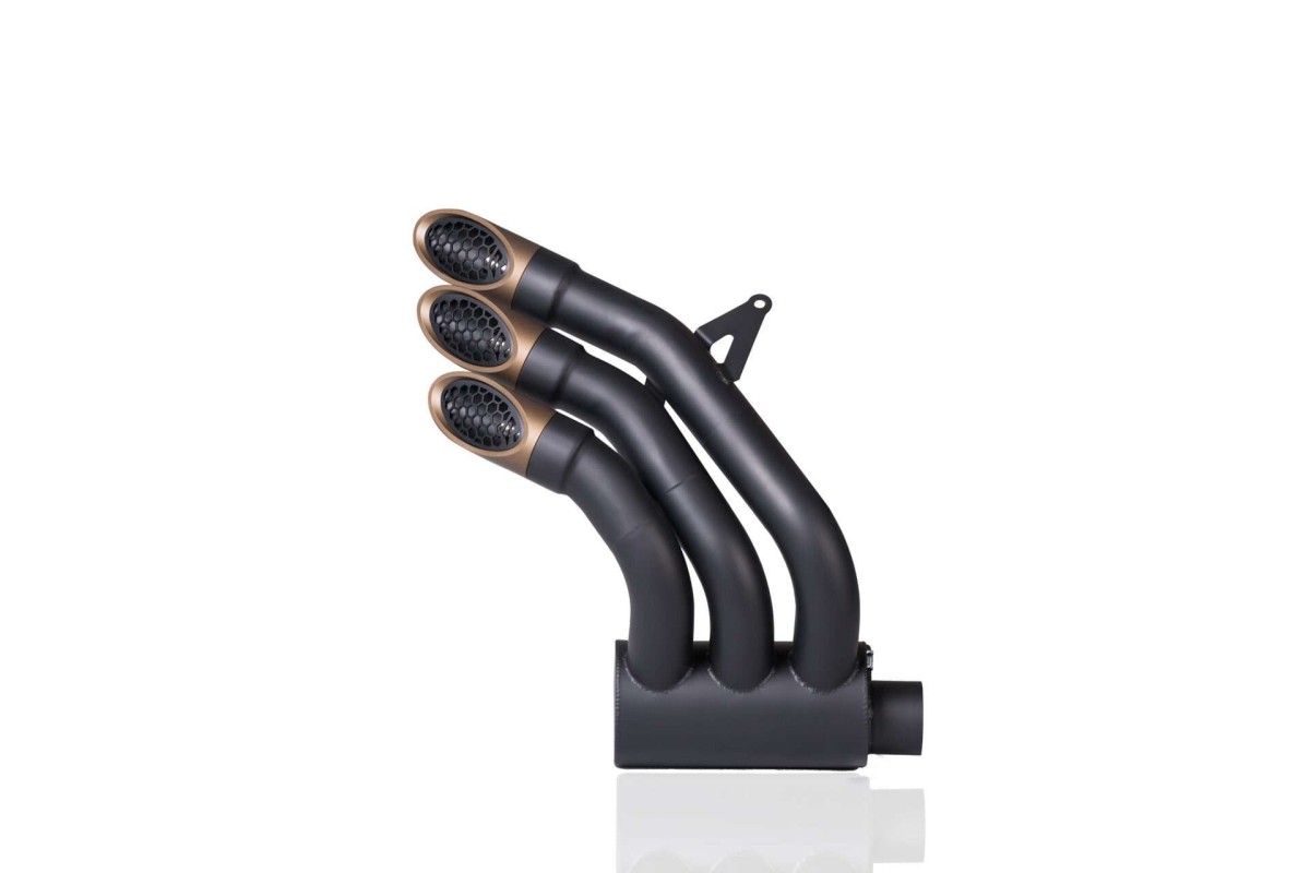 impianto di scarico Power-Gun Dark Bronze QD Exhaust AMVA0060003-2 MV Agusta BRUTALE 800