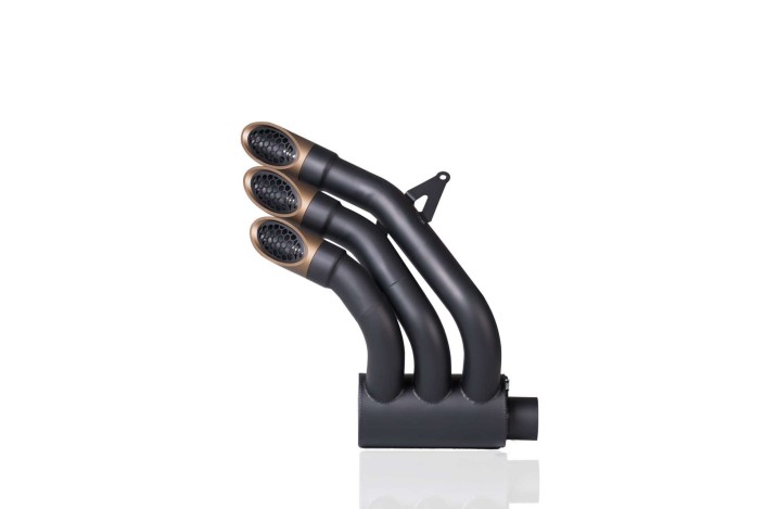 Système d'échappement Power-Gun Bronze foncé AMVA0010004-6 MV Agusta Dragster 800