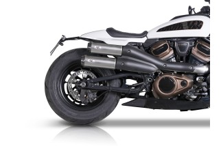 Tracker Silver RACING VPerformance Auspuffanlage AHAR0260045-NK Harley Davidson Sportster 1250 2021-2025