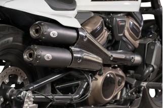 Tracker Dark Auspuffanlage RACING VPerformance AHAR0260048-NK Harley Davidson Sportster 1250 2021-2025